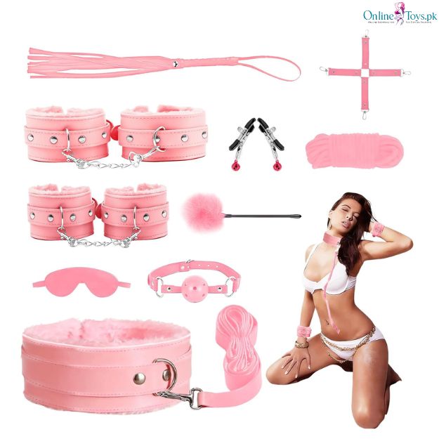 10 PCS BDSM Bondage Kit for Beginners