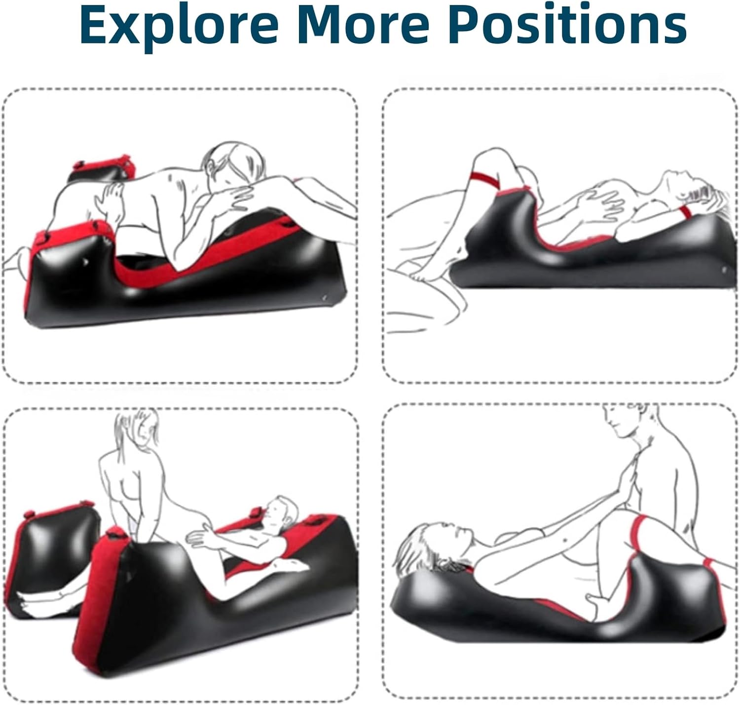Inflatable Positioning Sex Sofa Cushion thumbnail 3