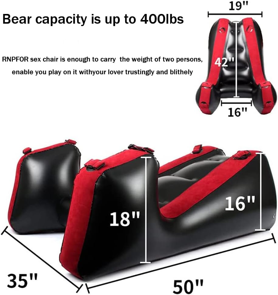 Inflatable Positioning Sex Sofa Cushion thumbnail 2