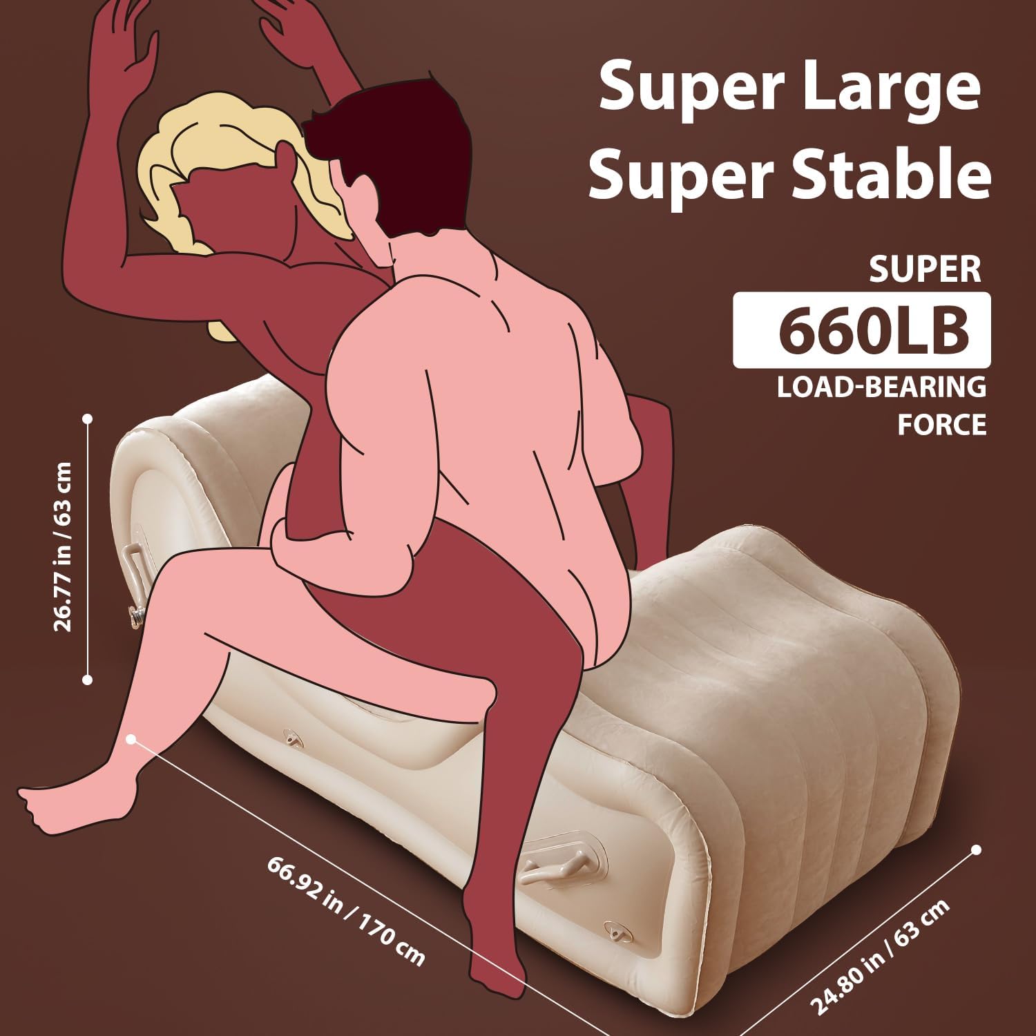 Automatic Inflatable Positioning Sex Sofa thumbnail 2