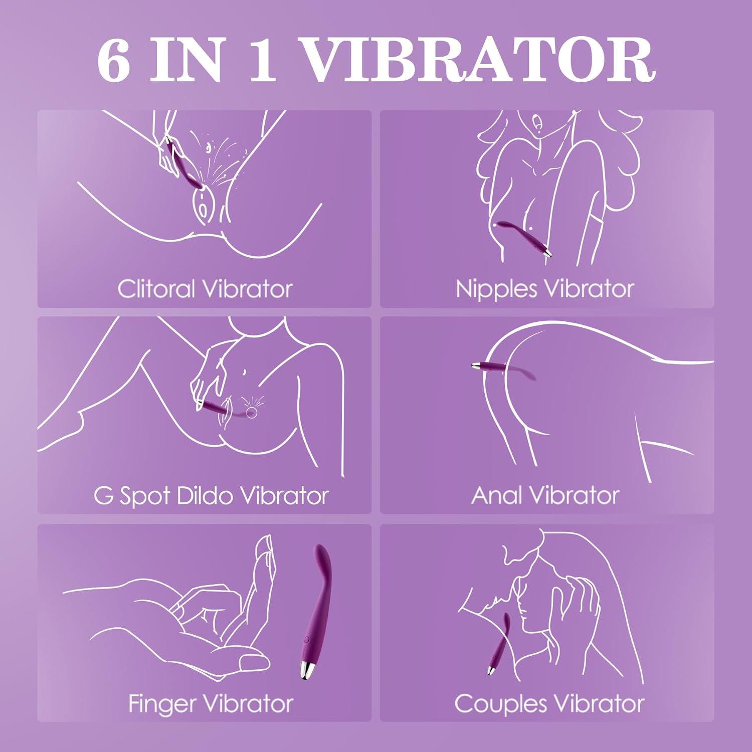 Finger Shaped Vibrator Dildo for Women thumbnail 2