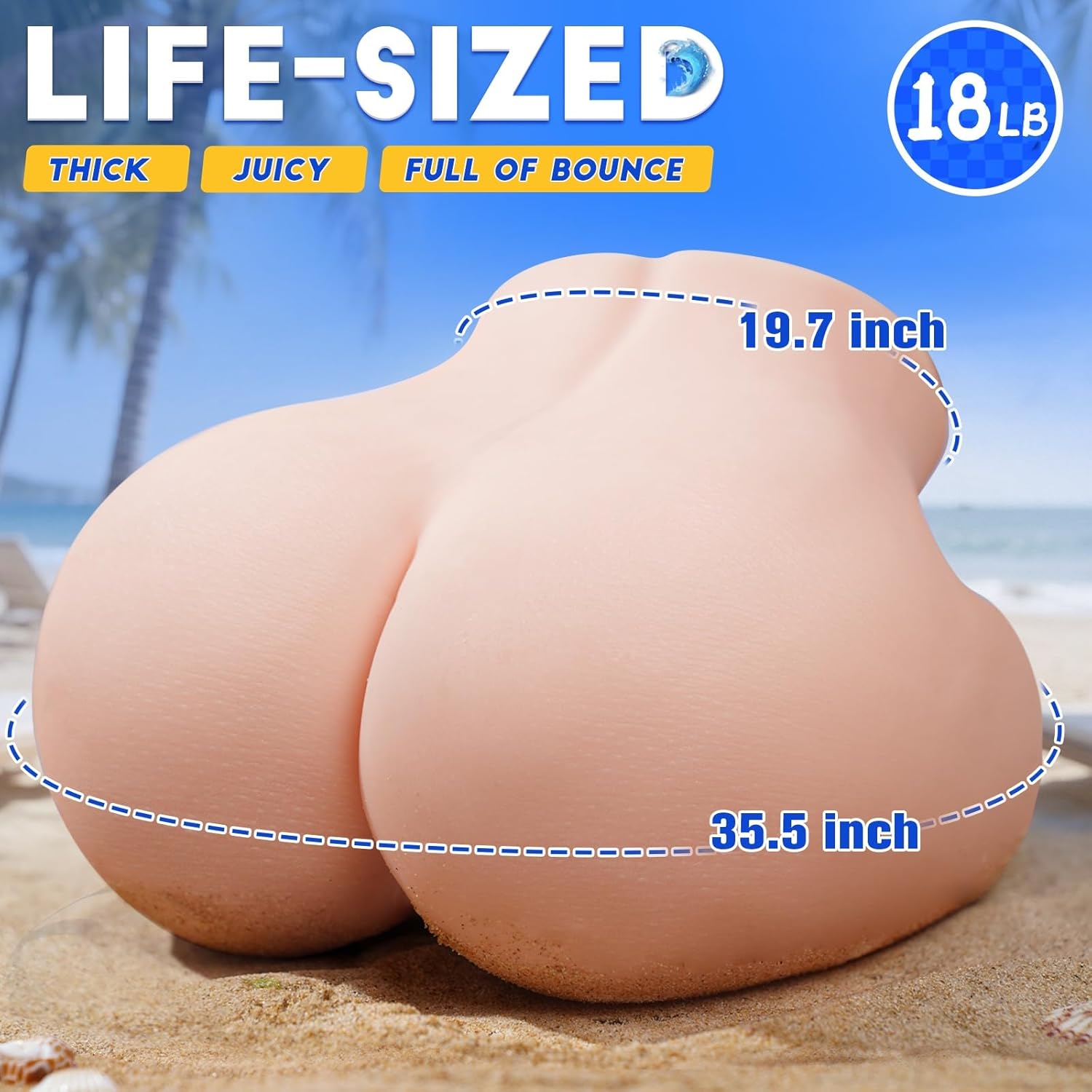 18LB Realistic Sex Doll for Men thumbnail 3
