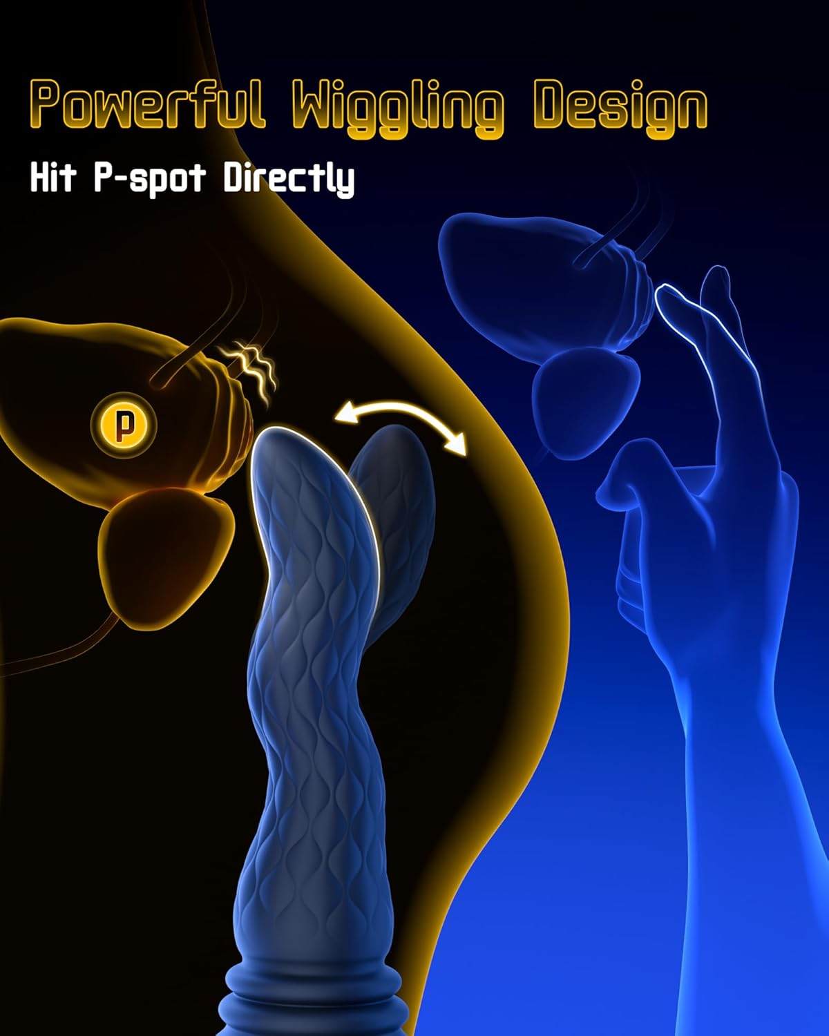3 in 1 Prostate Massager Vibrator for Women thumbnail 2