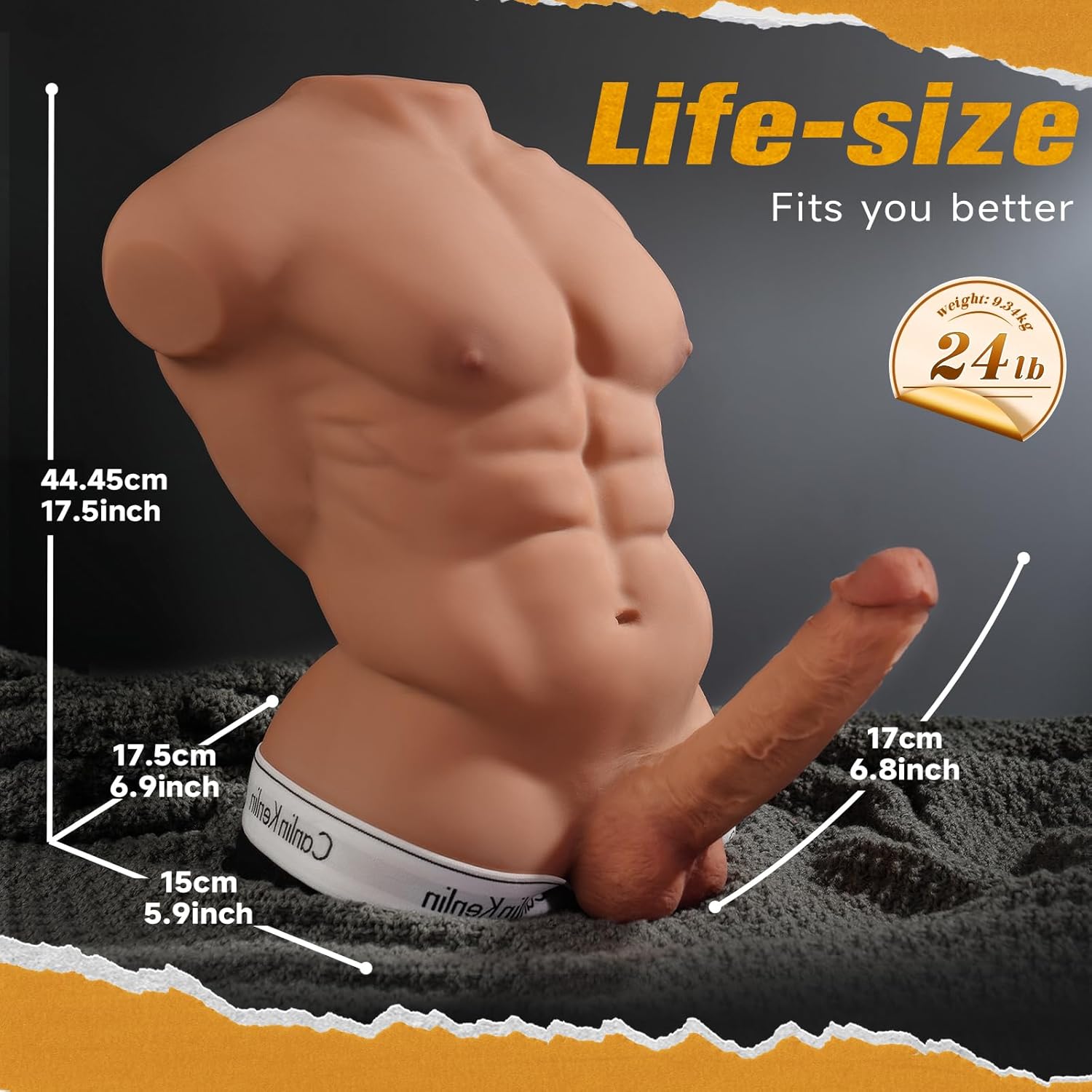 Isskis 24LB Male Sex Doll thumbnail 2