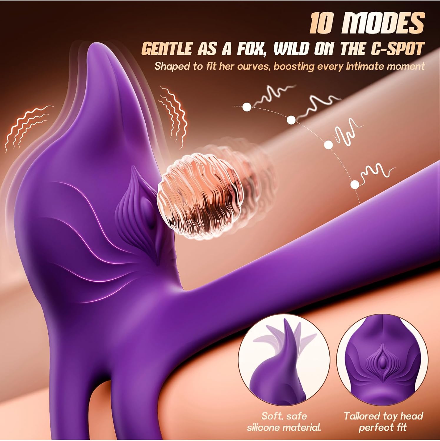 Vibrating Cock Ring Sex Toy thumbnail 2
