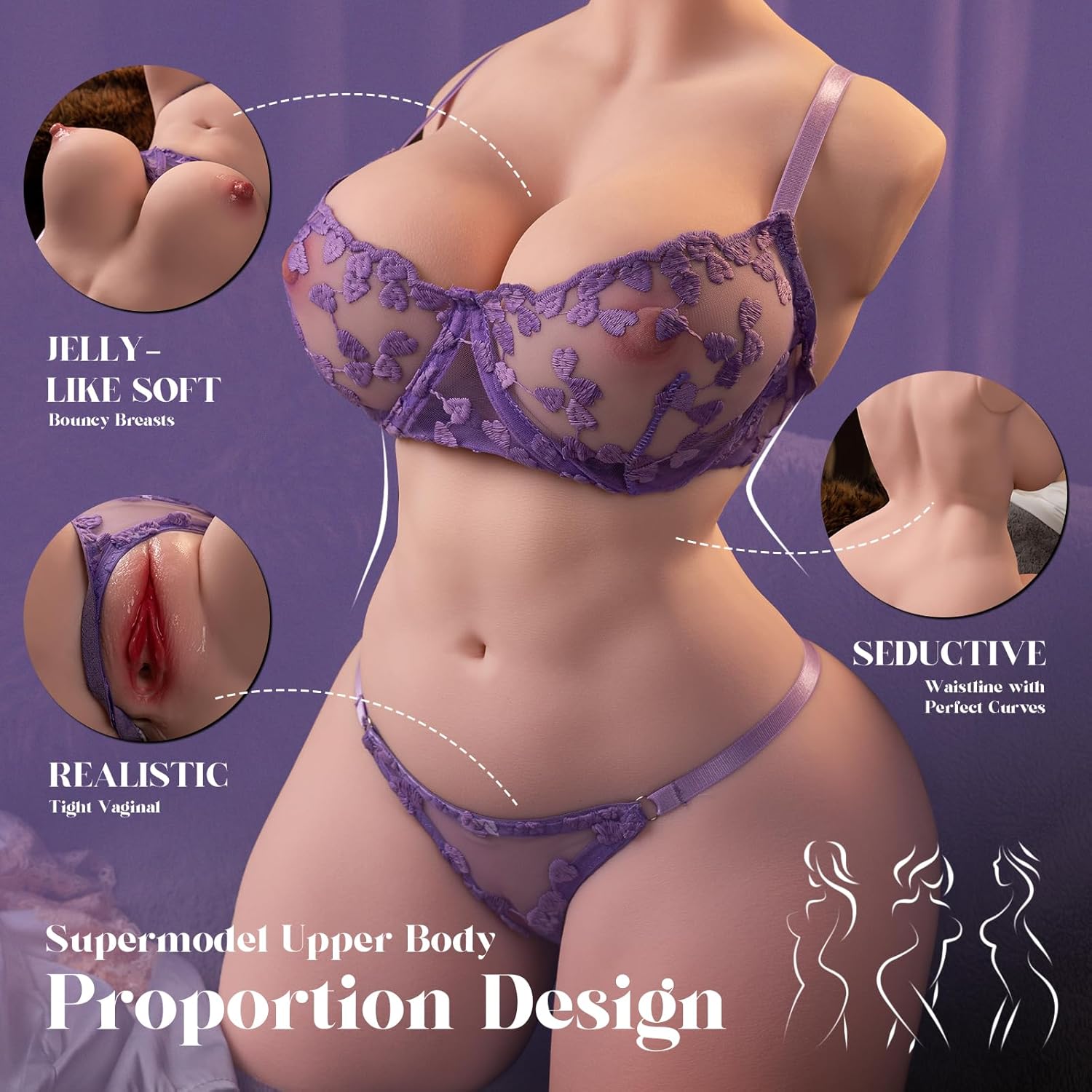 Sexpower 30LB Life-Size Female Sex Doll thumbnail 2