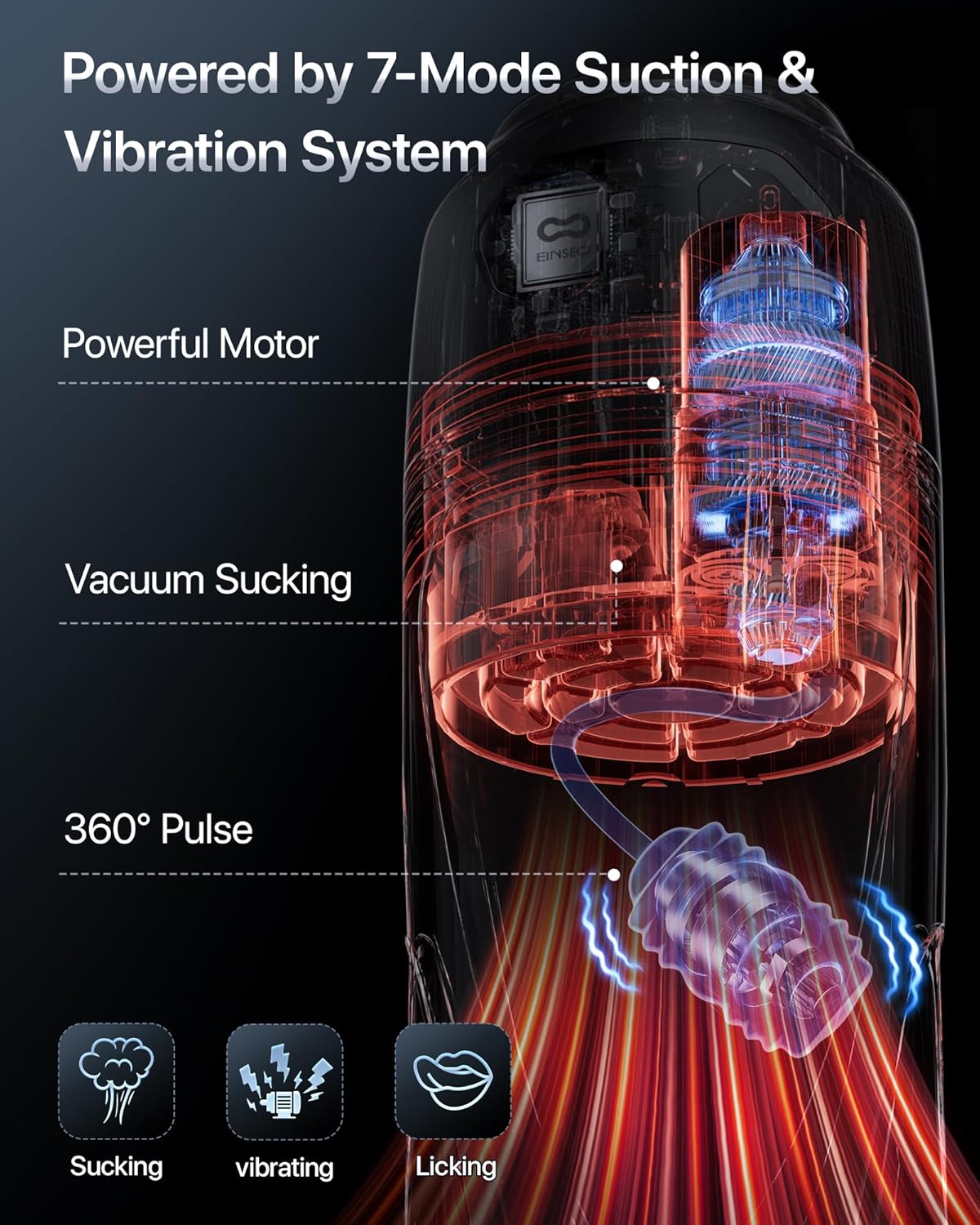 AI Sync Automatic Male Masturbator with Vibration thumbnail 3