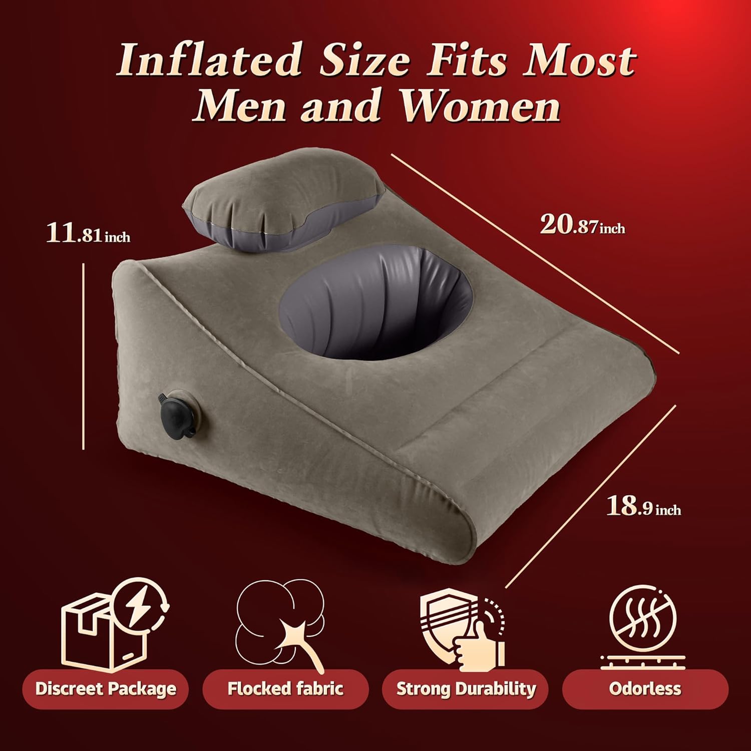 Inflatable Sex Position Pillow for Couples thumbnail 3