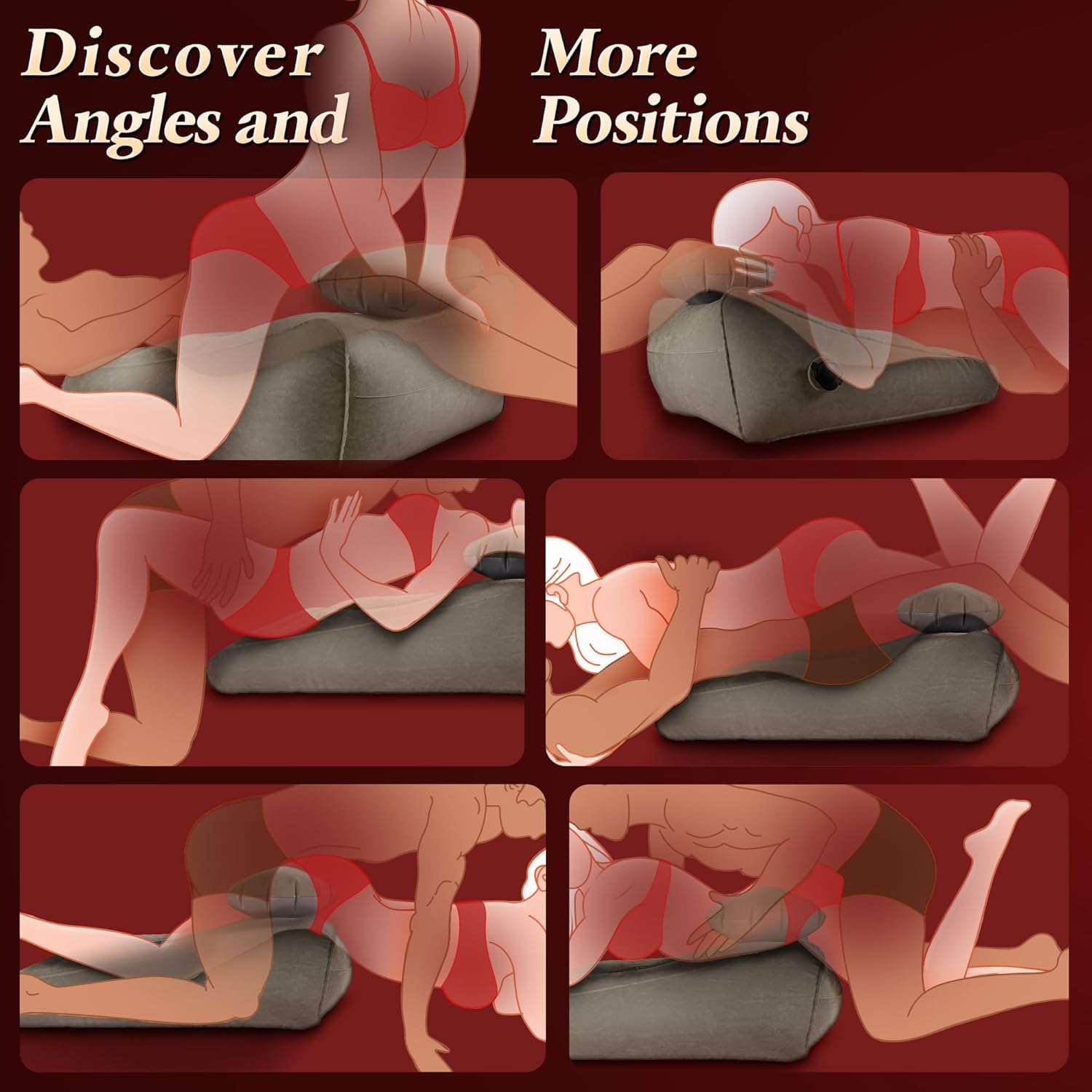 Inflatable Sex Position Pillow for Couples thumbnail 2
