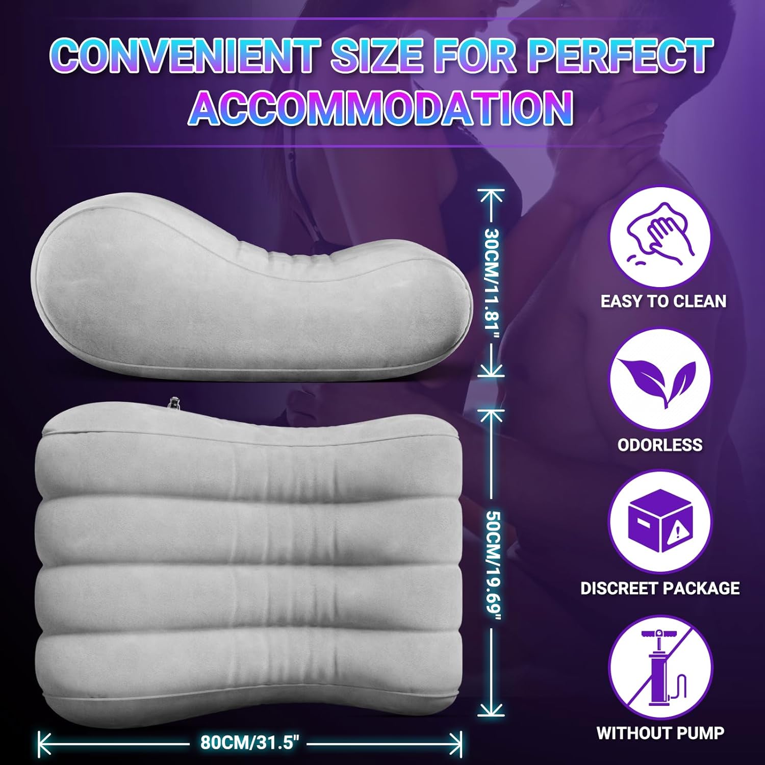 Premium Inflatable Sex Furniture Sofa for Couples thumbnail 2