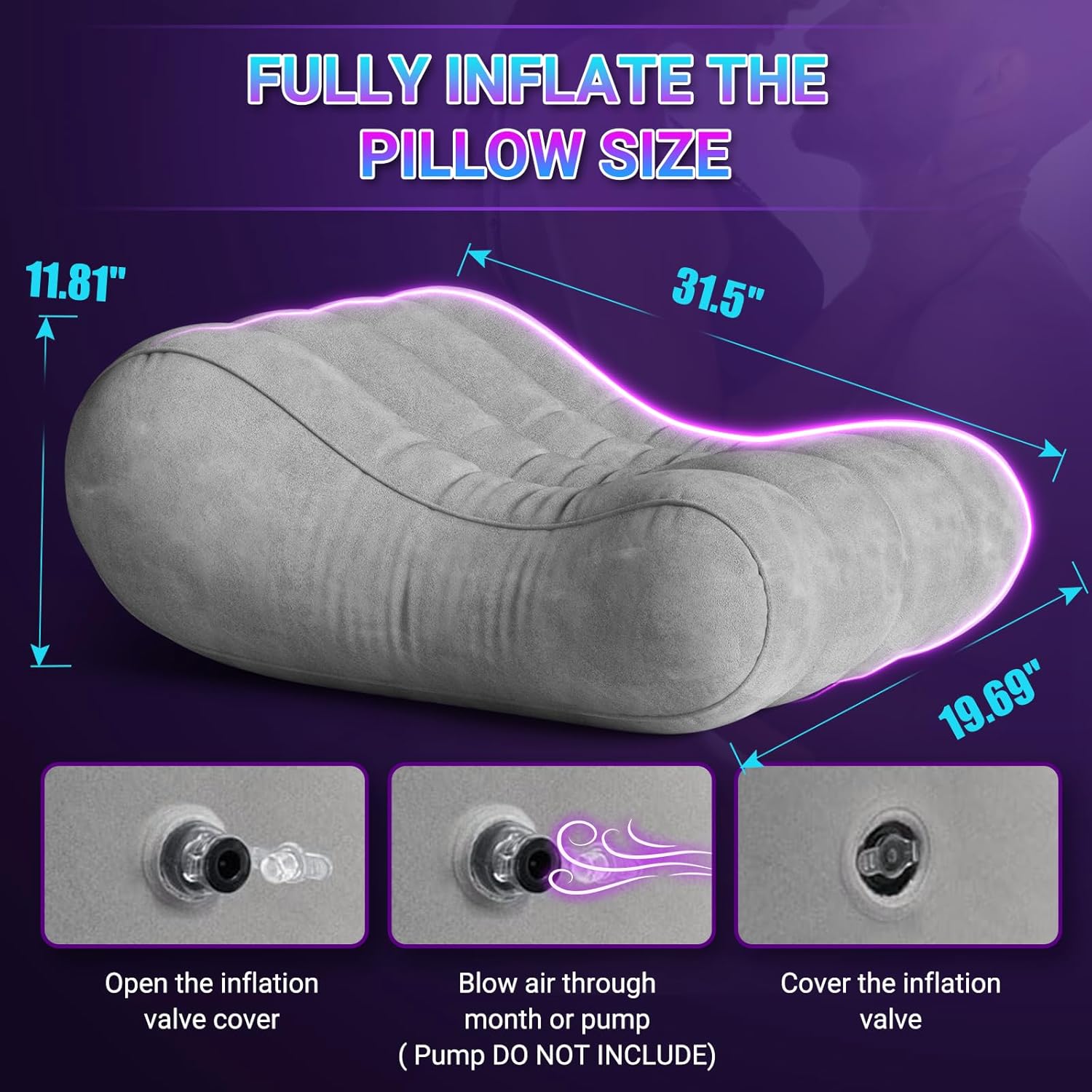 Premium Inflatable Sex Furniture Sofa for Couples thumbnail 3