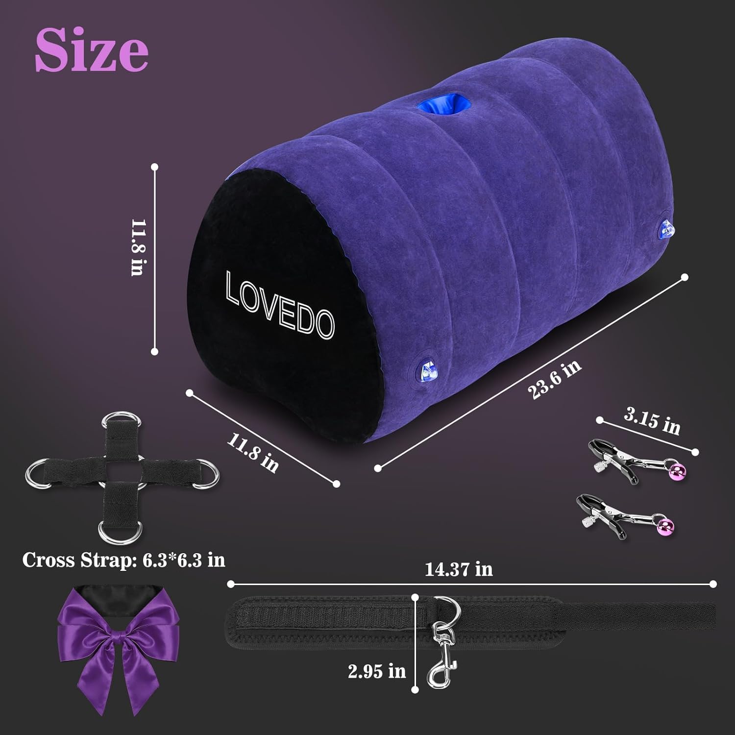 BDSM Bondage Sex Pillow Toy thumbnail 2