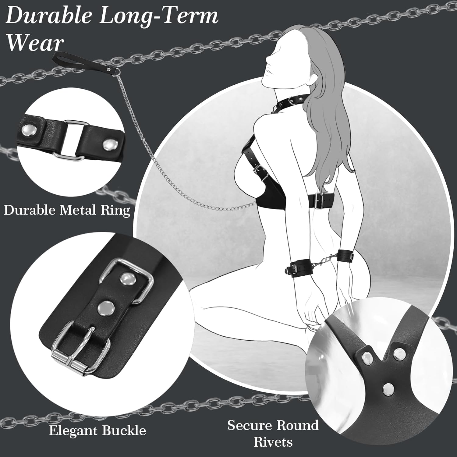 BDSM Bondage Sex Breast For Couples thumbnail 3