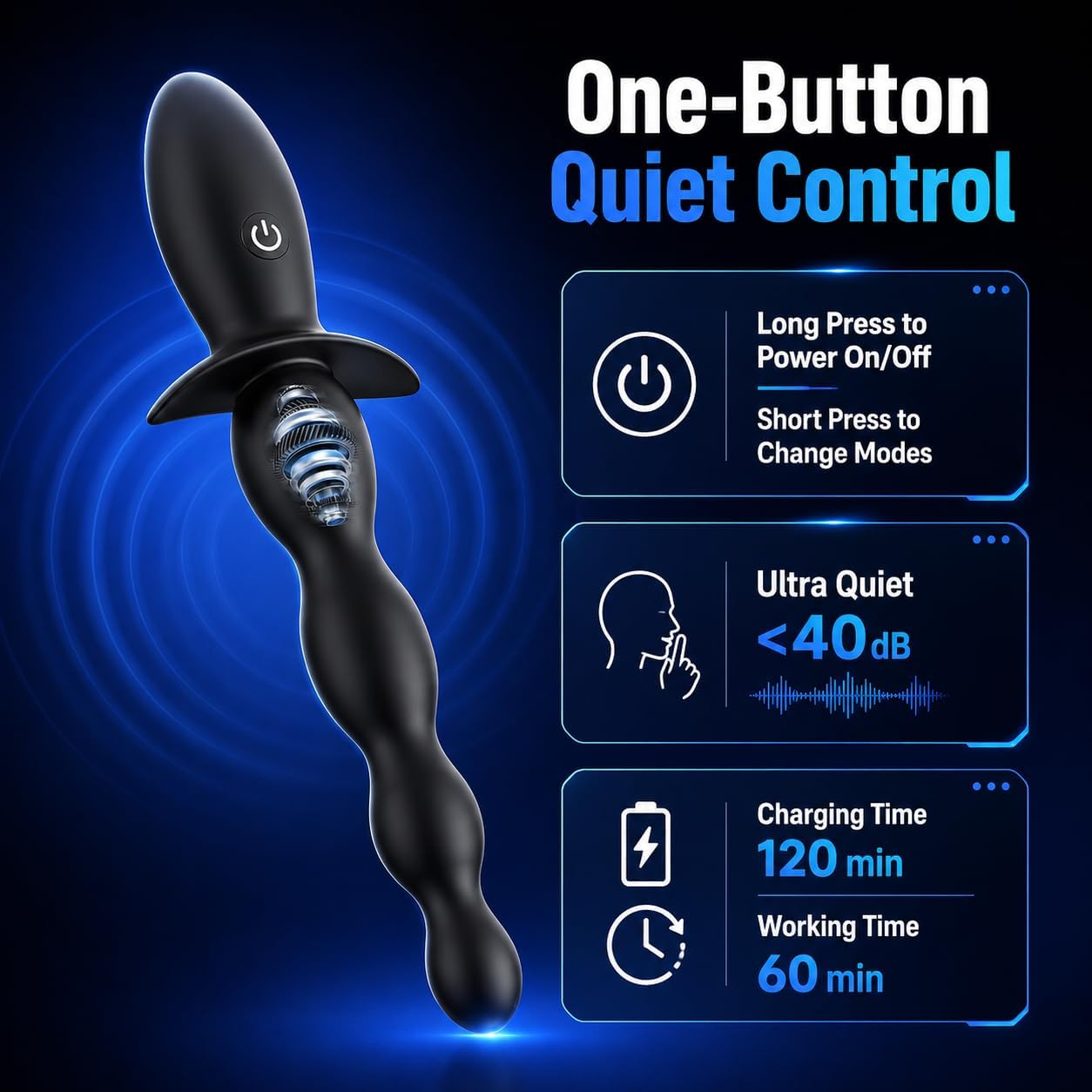 Vibrator Anal Beads Prostate Massager Toy thumbnail 2