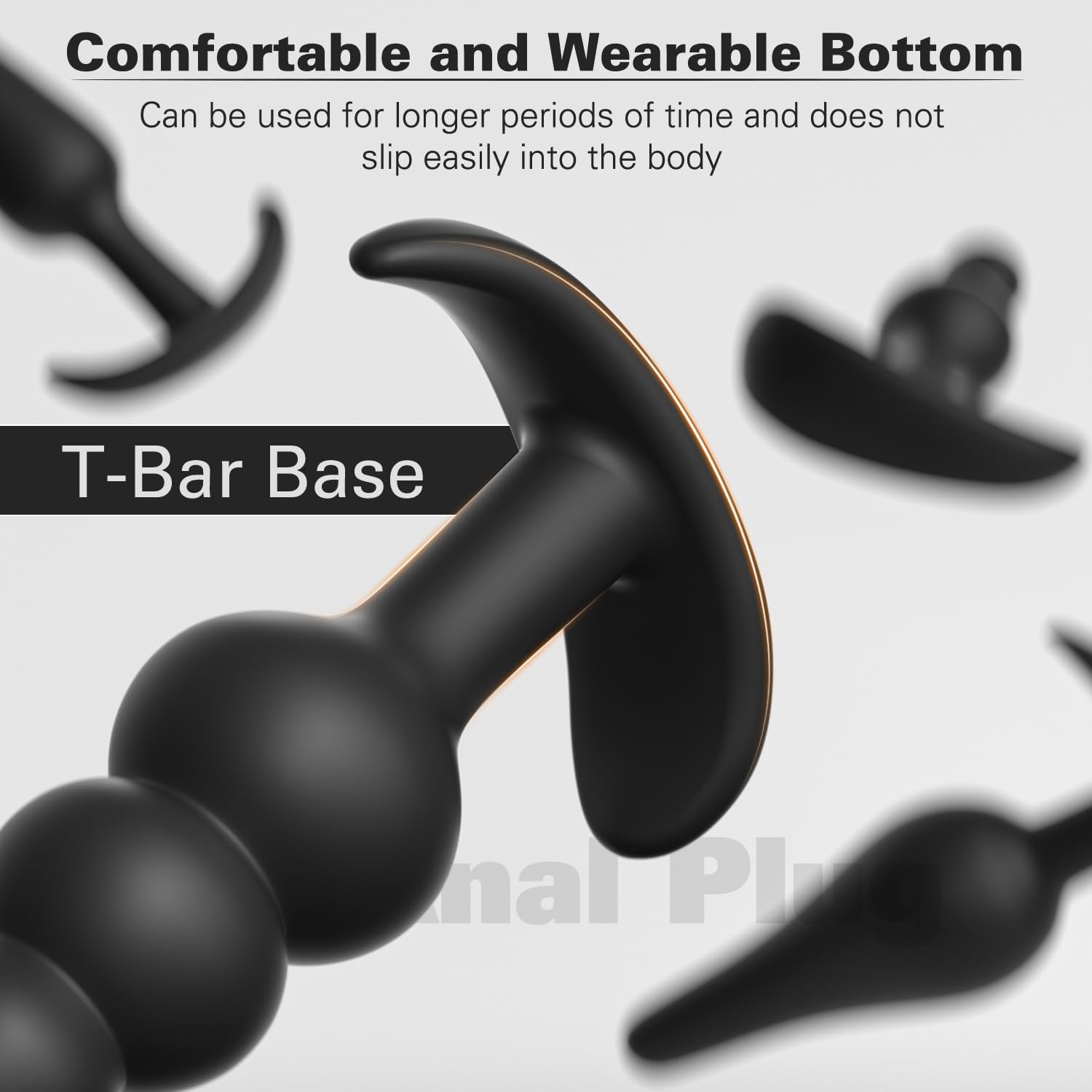 4 Shape Silicone Anal Plug Training Kit thumbnail 3