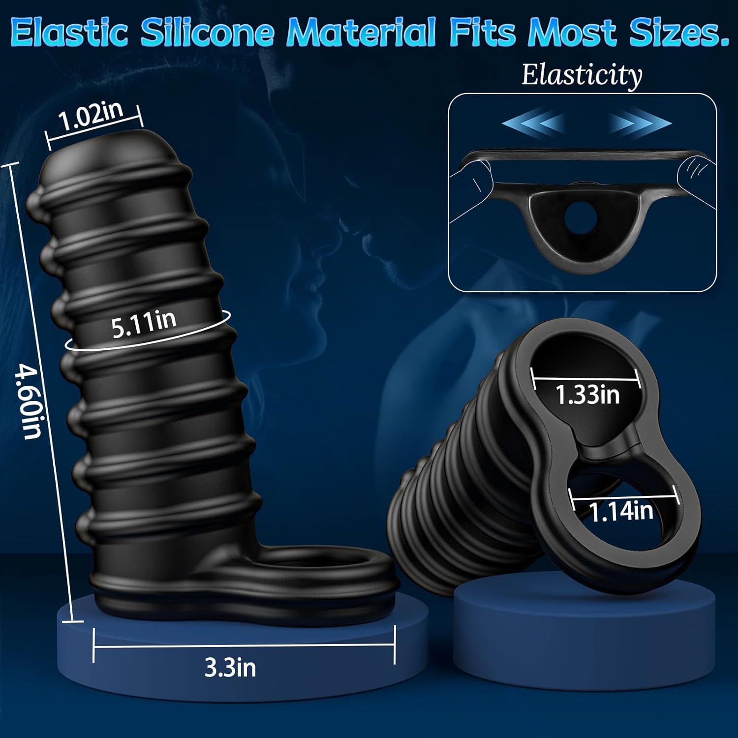 Cock Sleeve Penis Extender for Men thumbnail 2