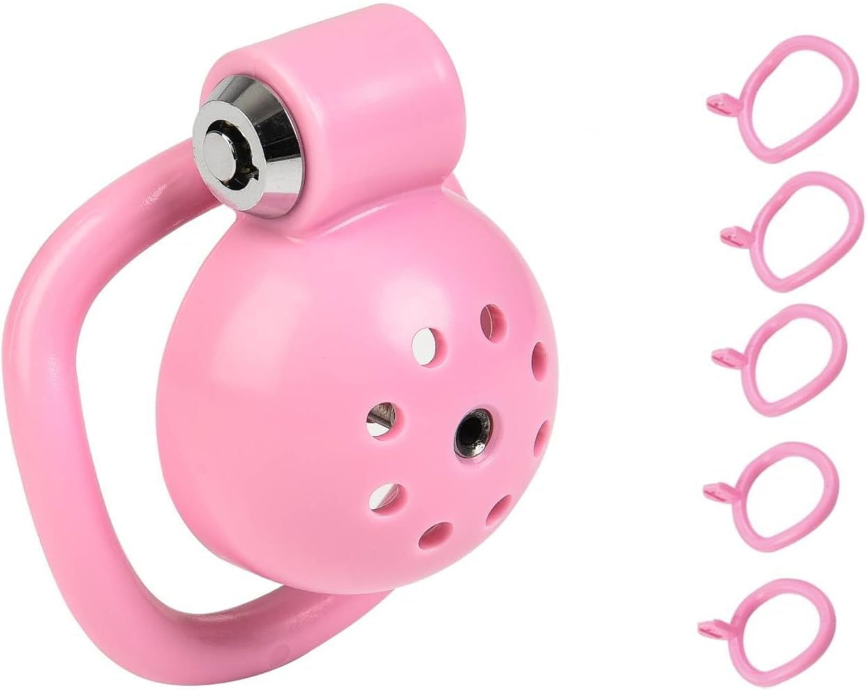 Male Chastity Cock Cage with Tease Lock thumbnail 3