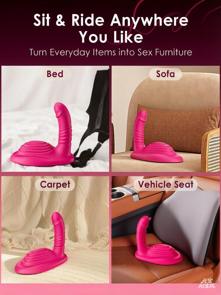 Buy Riding Grinding Thrusting Dildo Vibrator thumbnail 3