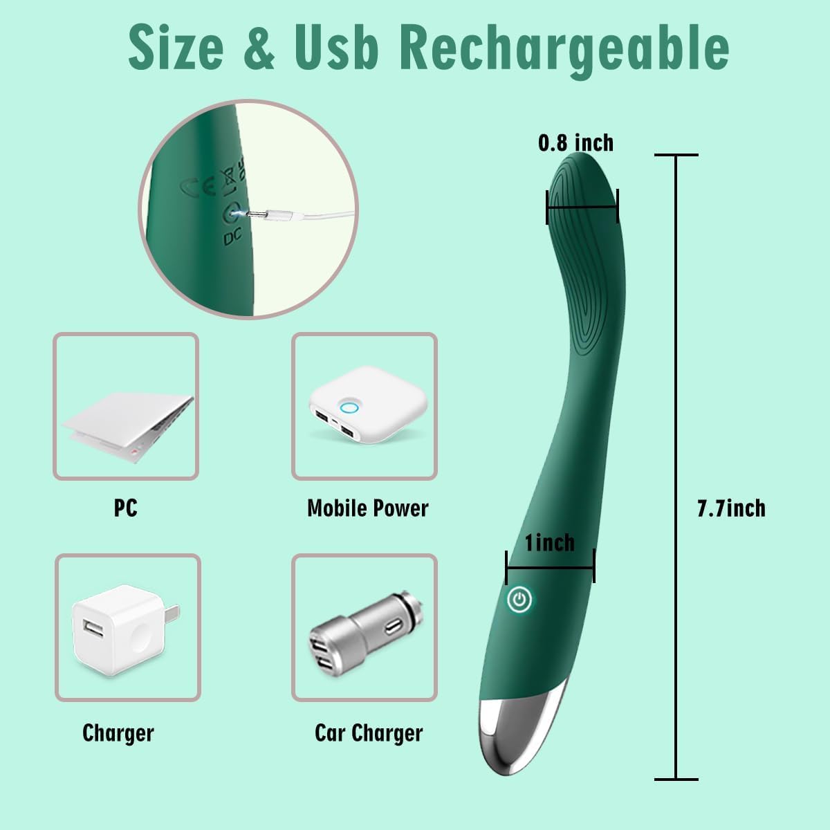 Finger Bullet G Spot Vibrator for Women thumbnail 2