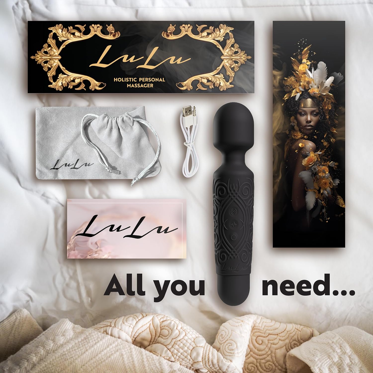 Powerful Wand Massager Vibrator for Women thumbnail 2
