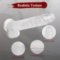 11 Inch Clear Lifelike Dildo with Suction thumbnail 2