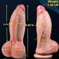 8 Inch Girth Thick Big Dildo for Women thumbnail 2