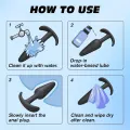 4 PCS Silicone Anal Plug Set for women thumbnail 2