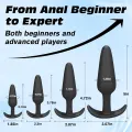 4 PCS Silicone Anal Plug Set for women thumbnail 3