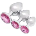3 Pcs Luxury Anal Butt Plug Design Toy thumbnail 3