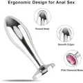 3 Pcs Metal Anal Plug Training Kit for Women thumbnail 3
