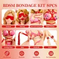8 Piece BDSM Sex Bondage Kit with Cuffs thumbnail 2