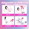 Adult Lesbian Strap On Dildo Harness Sex Toy thumbnail 2