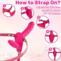 Strap On Dildo Vibrator with 10 Vibration Modes thumbnail 2