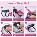 2 in 1 Vibrating Strap On Dildo Harness for Women thumbnail 2