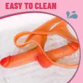 Dildo Harness Strap On Panties with Elastic Silicone thumbnail 2