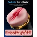 8 Inch Pocket Pussy Masturbator with Manual Control thumbnail 2