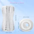 Realistic TPE Male Masturbator with 3D Spiral thumbnail 2