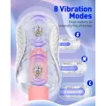 Vibrating Male Masturbator with Adjustable Suction thumbnail 2