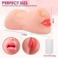 3 in 1 Pocket Pussy Male Masturbator with Mouth thumbnail 2