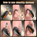 App Controlled Male Chastity Cage with Remote Control thumbnail 2