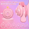 Inverted Male Chastity Cage with Silicone Design thumbnail 3
