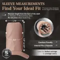 Small Silicone Realistic Penis Sleeve for Couples thumbnail 3