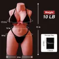 10 LB Male Masturbator Sex Doll with Realistic TPE Torso thumbnail 3