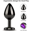 3 PCS Metal Anal Plug Training Set for Beginners thumbnail 2