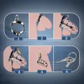 Large Male Chastity Cage with 3 Ring Sizes and 2 Keys thumbnail 3