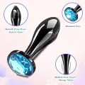 3 Piece Metal Anal Butt Plug Set for Beginners thumbnail 3