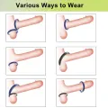 7 PCS Silicone Penis Cock Ring Set for Men thumbnail 2