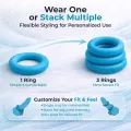 6 Pcs Comfortable Silicone Cock Ring Set for Men thumbnail 2