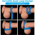 Buy Adjustable Silicone Cock Ring for Men thumbnail 2