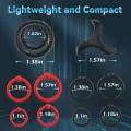 10 Pcs Silicone Penis Sleeve Rings Set for Men thumbnail 2